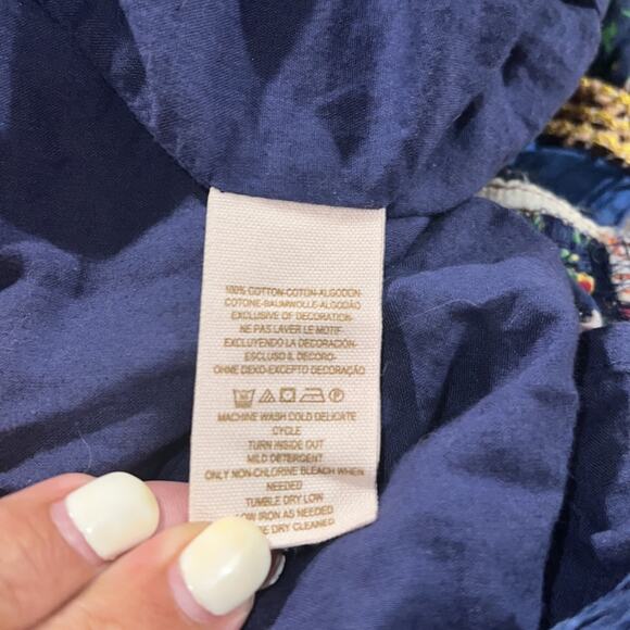 FREE PEOPLE New Romantics patchwork dress 0 - Picture 4 of 8